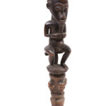 Power stick / Scepter - Wood - Baule - Ivory Coast