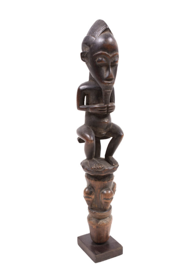 Power stick / Scepter - Wood - Baule - Ivory Coast