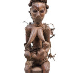 Maternity figure - Wood - Yaka - Congo DRC
