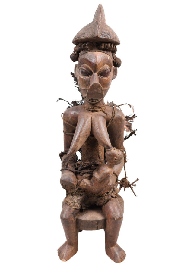 Maternity figure - Wood - Yaka - Congo DRC