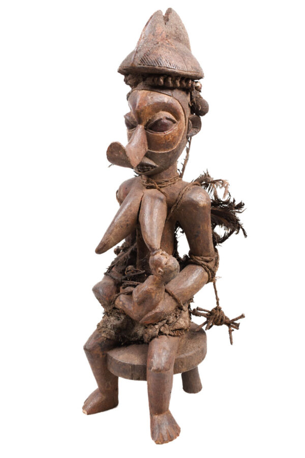 Maternity figure - Wood - Yaka - Congo DRC