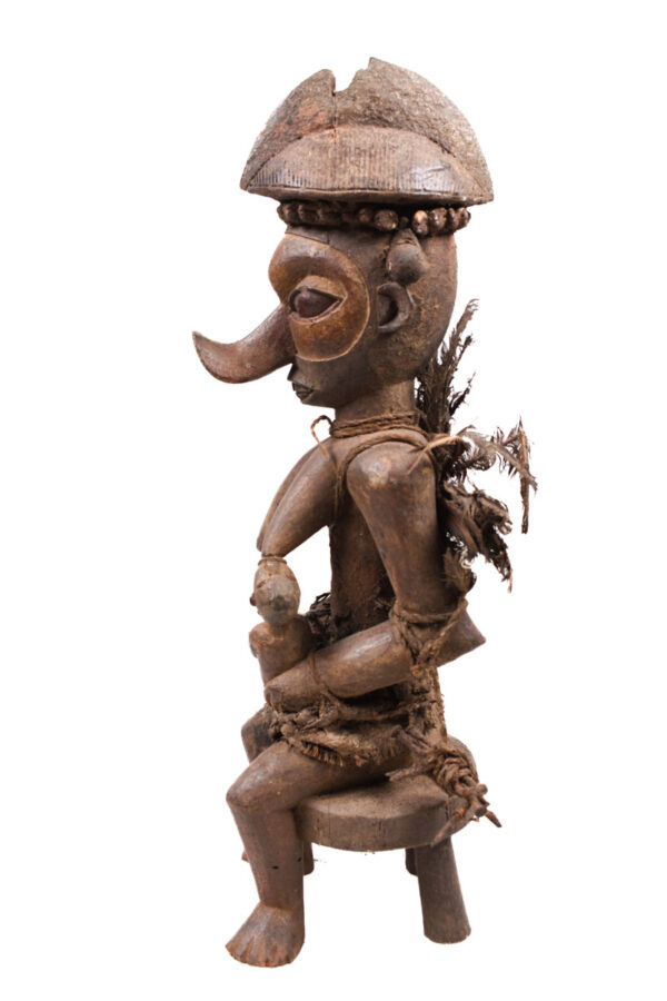 Maternity figure - Wood - Yaka - Congo DRC
