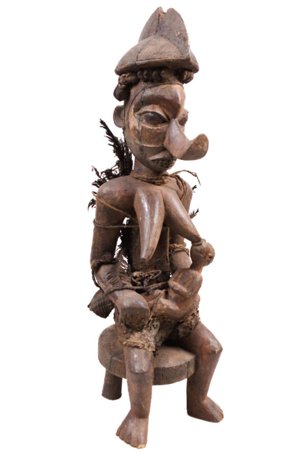 Maternity figure - Wood - Yaka - Congo DRC