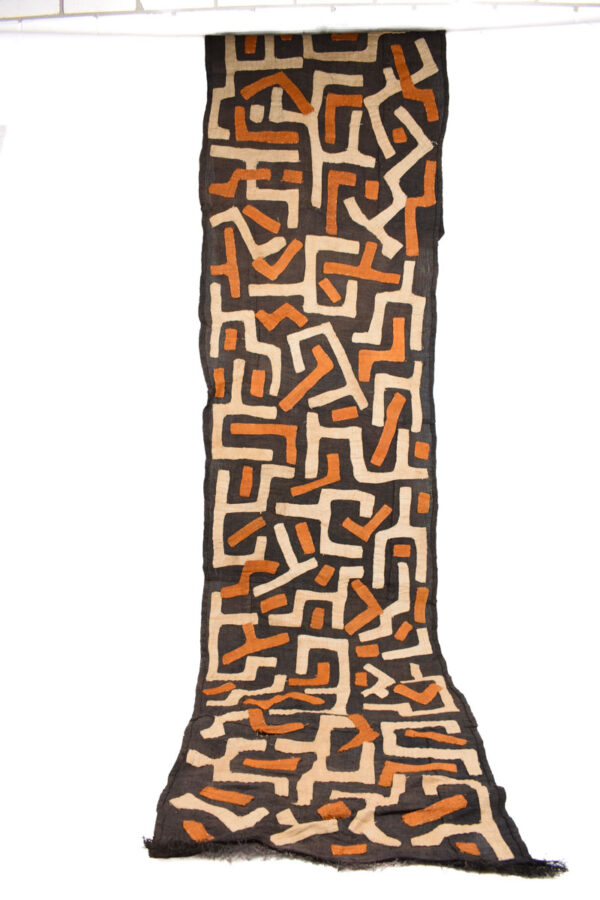 Textile - Cloth - Shoowa-Kuba - DR Congo 300 cm