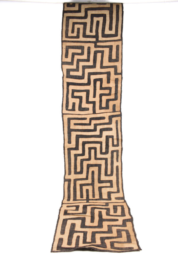 Textile - Cloth - Shoowa-Kuba - DR Congo 300 cm