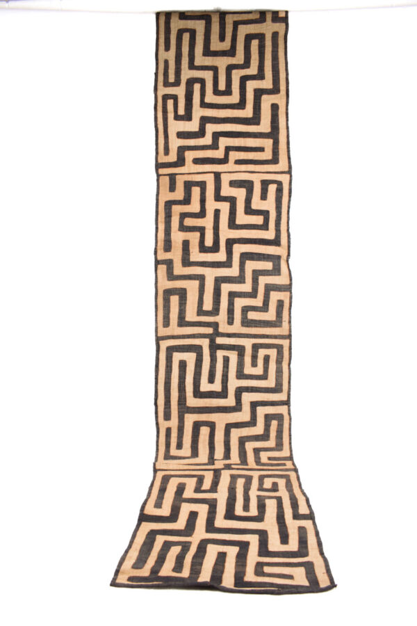 Textile - Cloth - Shoowa-Kuba - DR Congo 300 cm