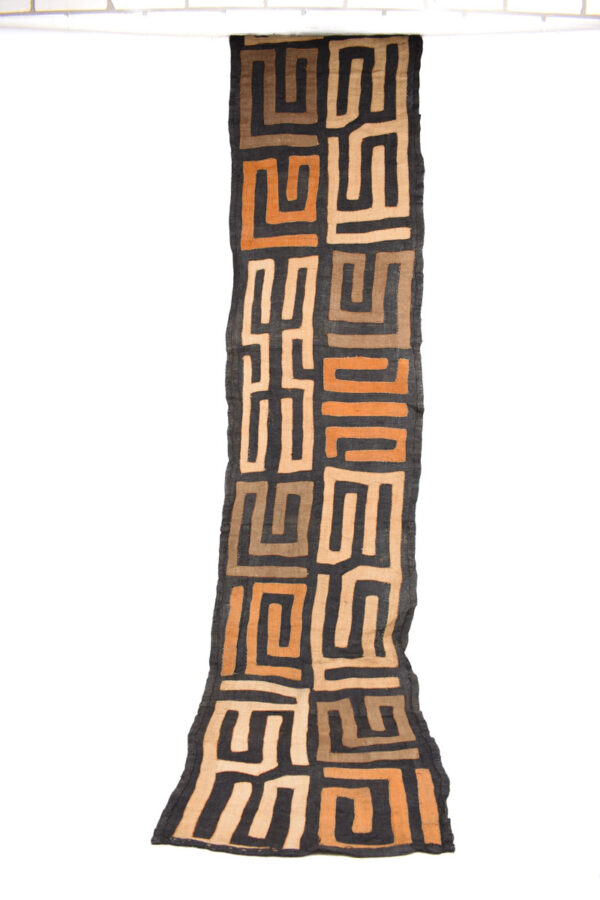 Textile - Cloth - Shoowa-Kuba - DR Congo 280 cm