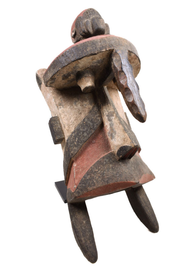 Elephant Mask - Wood - Ibo Izzi- Nigeria