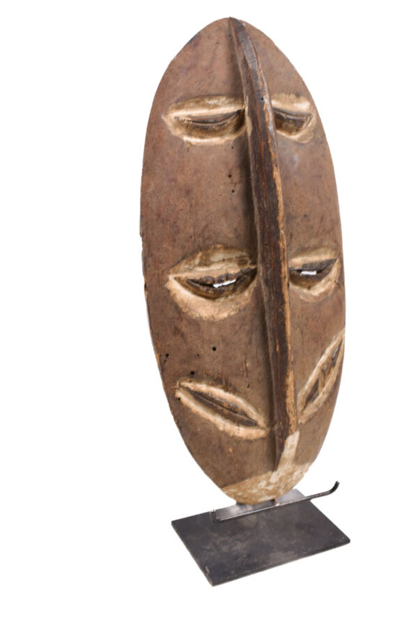 Mask - Wood - Kwele - Gabon