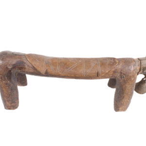 Horse Figure / Stool - Wood, Metal - Syon - Senufo - Ivory Coast