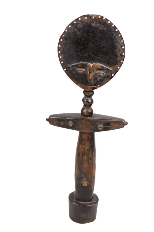 Fertility doll - Wood - Akuaba - Ashanti - Ghana