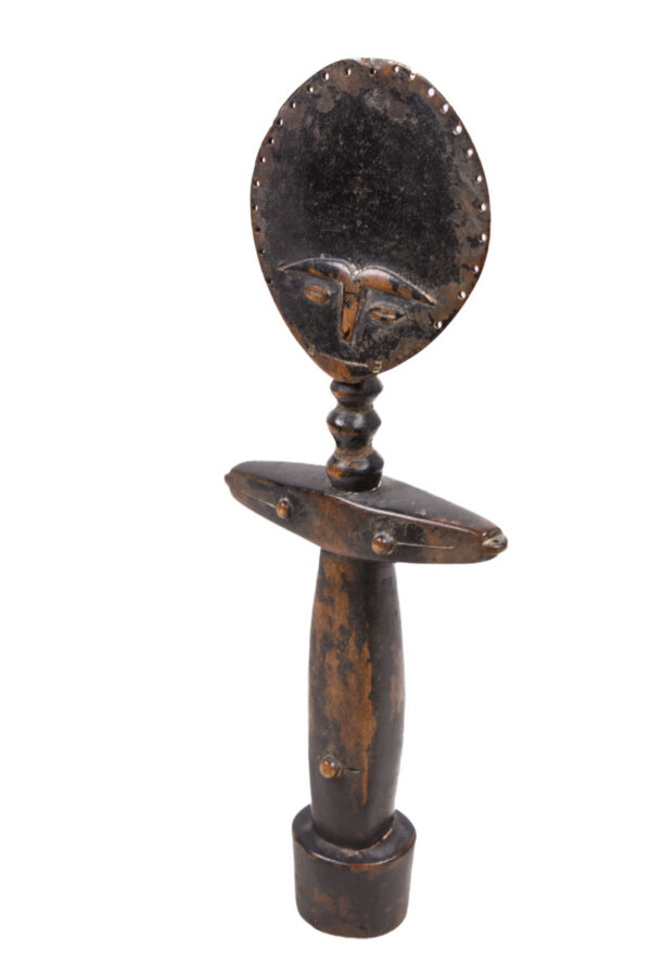 Fertility doll - Wood - Akuaba - Ashanti - Ghana