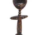 Fertility doll - Wood - Akuaba - Ashanti - Ghana