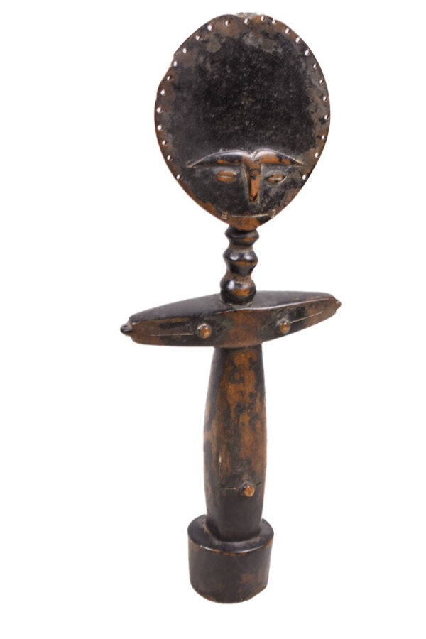 Fertility doll - Wood - Akuaba - Ashanti - Ghana