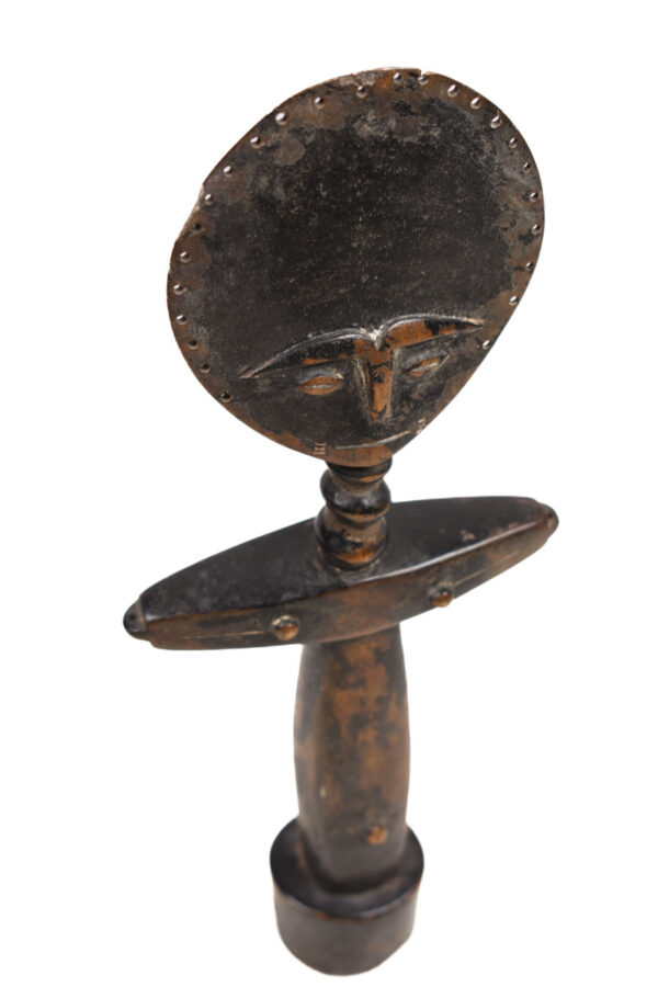 Fertility doll - Wood - Akuaba - Ashanti - Ghana