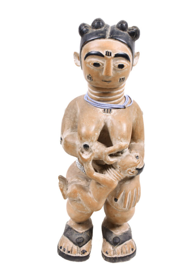 Maternity Figure - Wood - Fante - Ghana