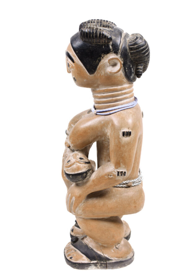 Maternity Figure - Wood - Fante - Ghana