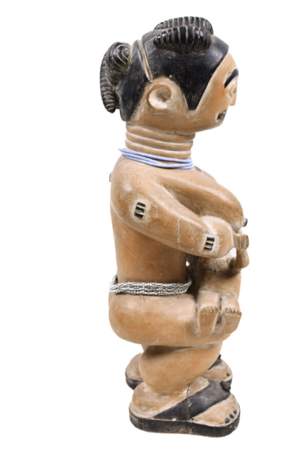 Maternity Figure - Wood - Fante - Ghana