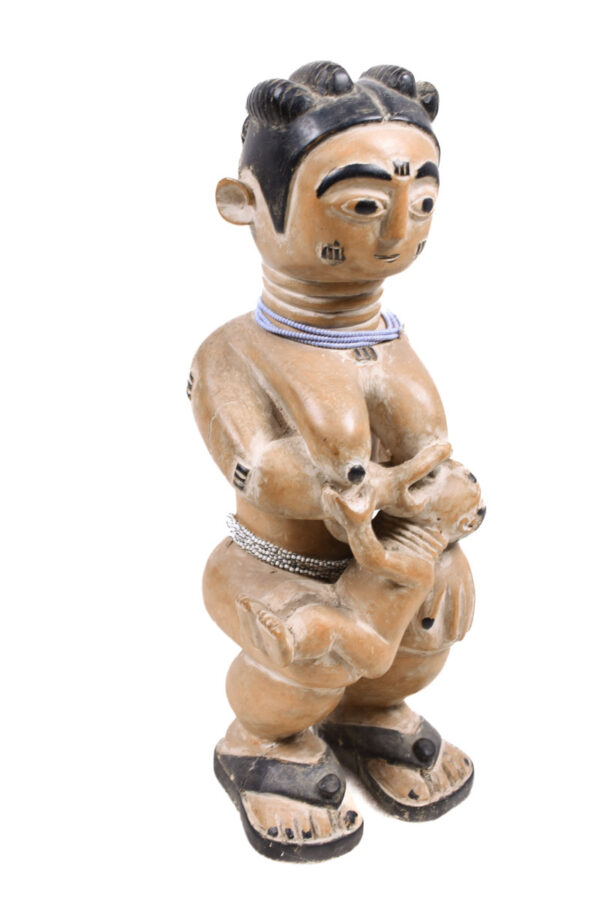 Maternity Figure - Wood - Fante - Ghana