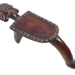 Stool - Wood - Lobi - Burkina Faso