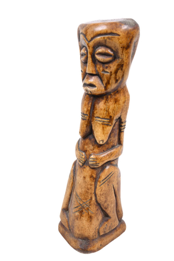 Ancestor Figure - Bone - Bwami - Lega - DR Congo