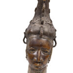 Head of a Queen - Bronze - IFE - Benin