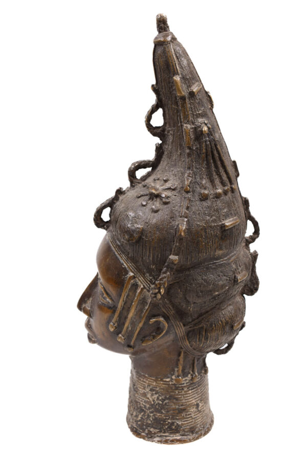 Head of a Queen - Bronze - IFE - Benin