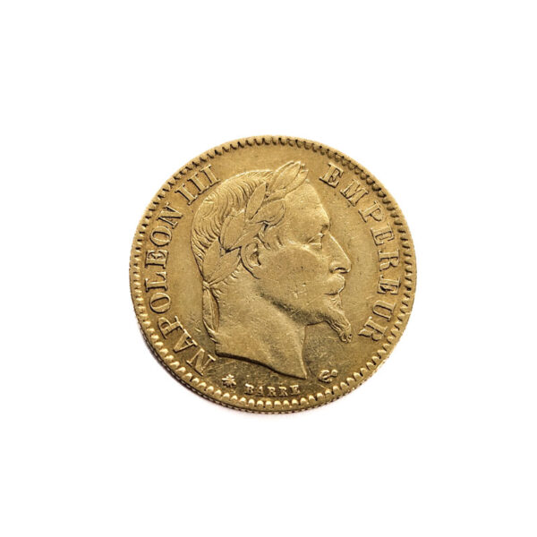 France 10 Francs 1865-A Napoleon III