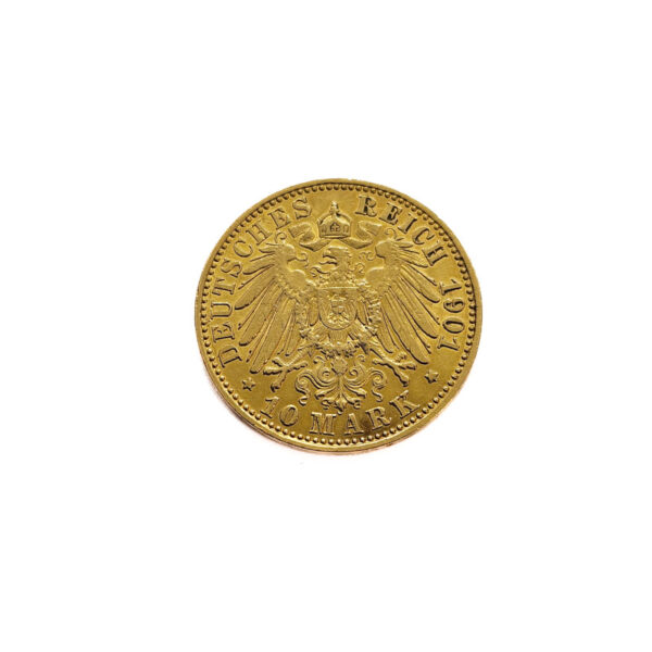 Germany, Prussia 10 Mark 1901-A Wilhelm II