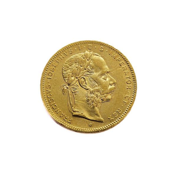 Austria 20 Francs / 8 Forint 1876 Franz Joseph I