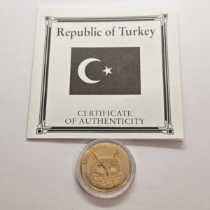 Turkey 50000000 Lira 2000 Owl