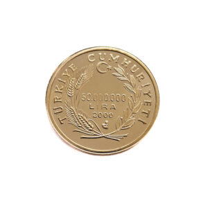 Turkey 50000000 Lira 2000 Owl