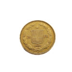 Switzerland 20 Francs 1894 Helvetica