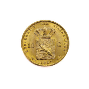 Nederland 10 Gulden 1889 Willem III