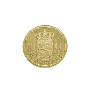 Nederland 10 Gulden 1973 Juliana - Restrike