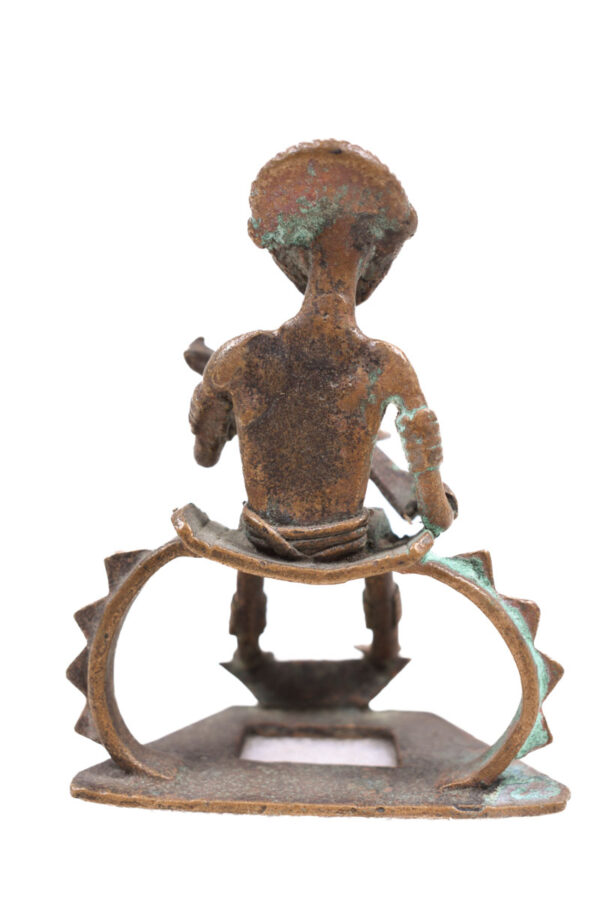 Goldweight figure - Bronze - Ashanti - Ghana