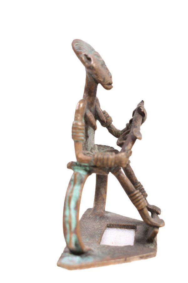 Goldweight figure - Bronze - Ashanti - Ghana