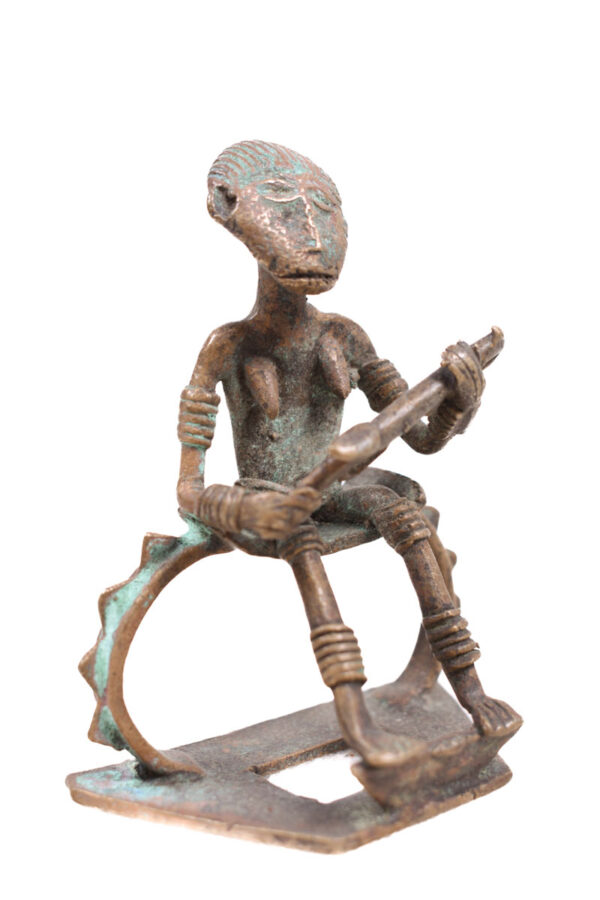 Goldweight figure - Bronze - Ashanti - Ghana
