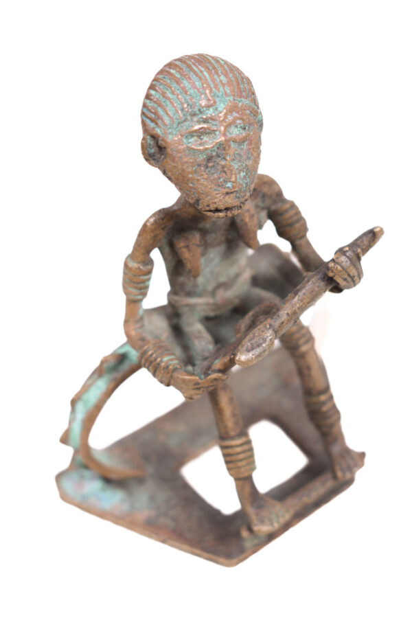Goldweight figure - Bronze - Ashanti - Ghana