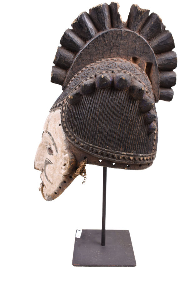 Mask - Wood - Agbogho Mmwo - Igbo / Ibo - Nigeria