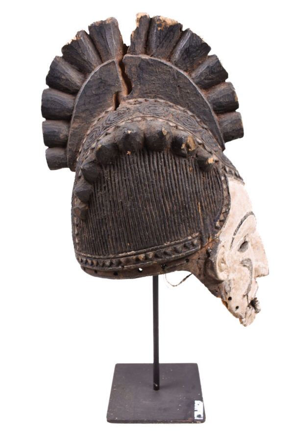 Mask - Wood - Agbogho Mmwo - Igbo / Ibo - Nigeria