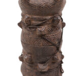 Tukula box - Wood - Kuba - Congo DRC
