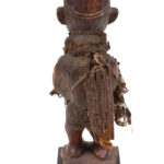 Fetish figure - Wood, Glass - Yombe - Congo