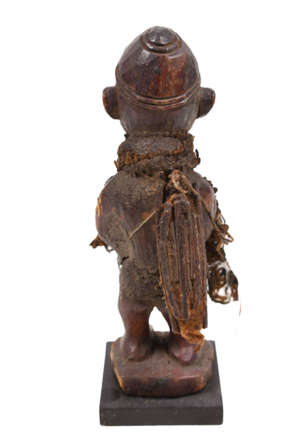 Fetish figure - Wood, Glass - Yombe - Congo