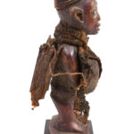 Fetish figure - Wood, Glass - Yombe - Congo