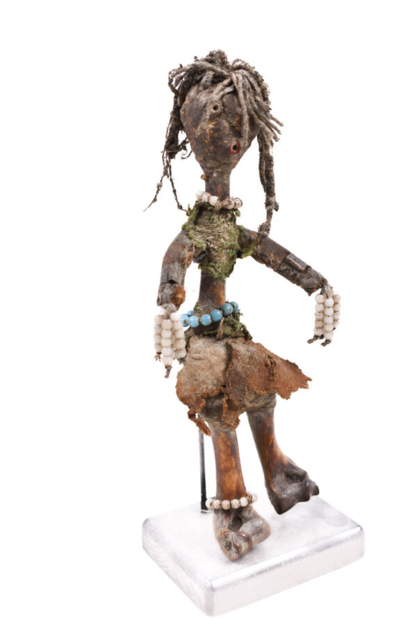 Fertility Doll - Bone, beads - Fali - Cameroon