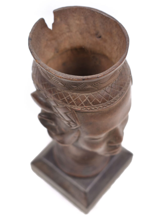 Anthropomorphic Cup - Wood - Kuba - Congo