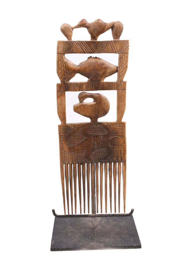 Comb - wood- Ashanti - Ghana