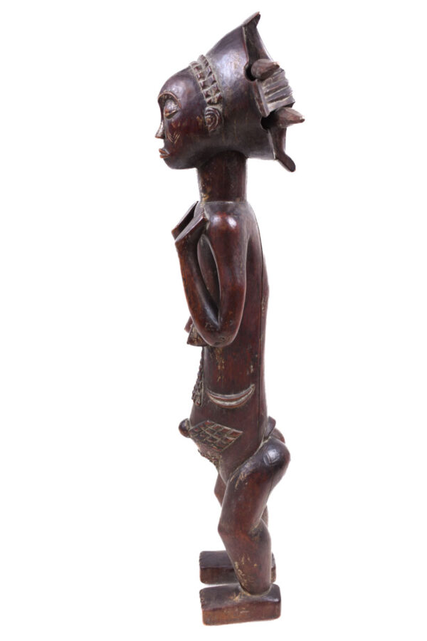 Ancestor figure - Wood - Luba - DR Congo