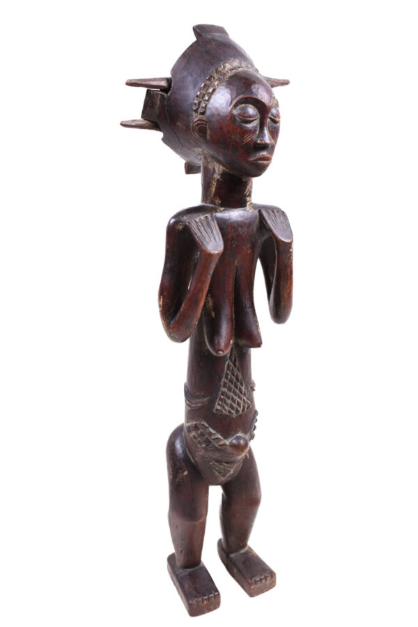 Ancestor figure - Wood - Luba - DR Congo